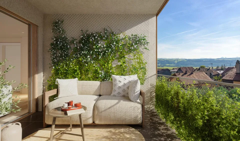 Magnifico appartamento nuovo 3.5 locali con loggia e giardino privato – foto 9 di 13