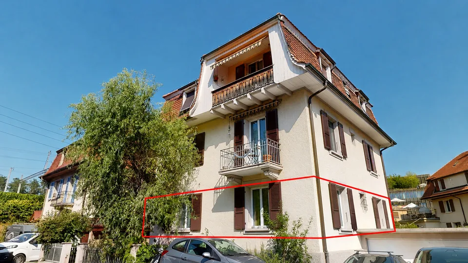 Gemütliche Parterre-Wohnung mit Altbaucharme – Foto 1 von 11