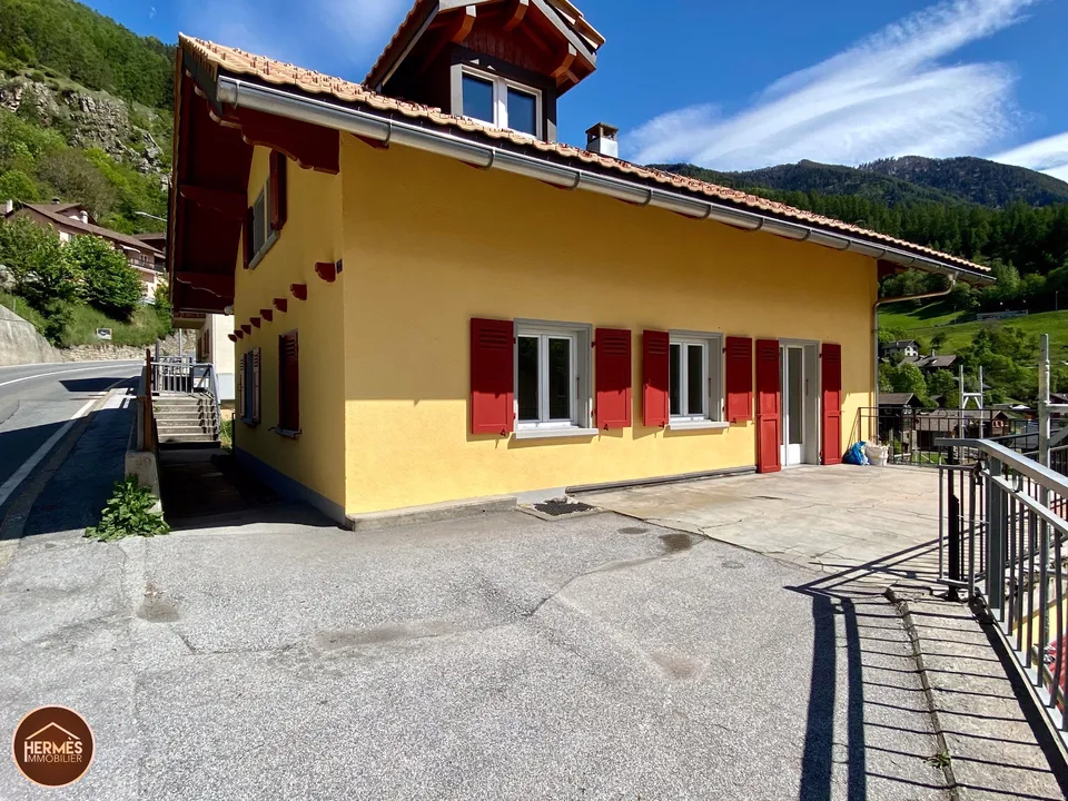 Zu vermieten - Schöne 4.5-Zimmer-Maisonette-Wohnung in Brignon, 10 Minuten von Sion entfernt