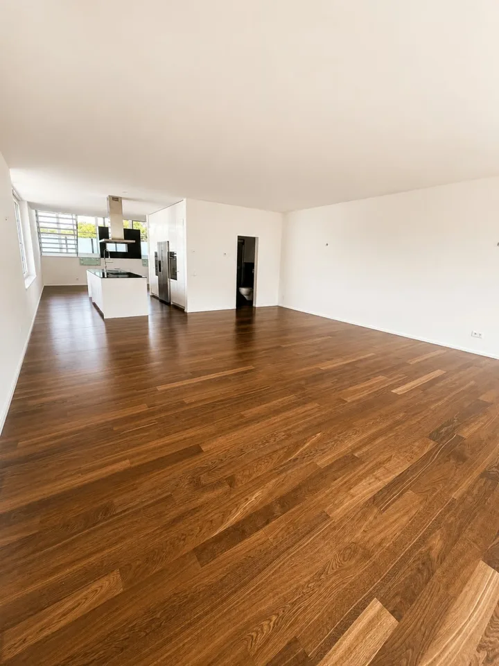 Traumhaftes Wohnen mit luxuriösem Ausbau! 1 grosses Schlafzimmer im OG, Rest offen gestaltet