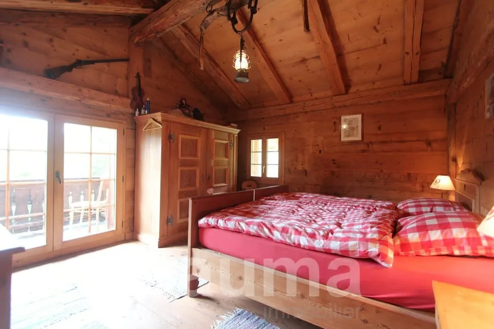 Chalet d'alpage situé au Croquolet