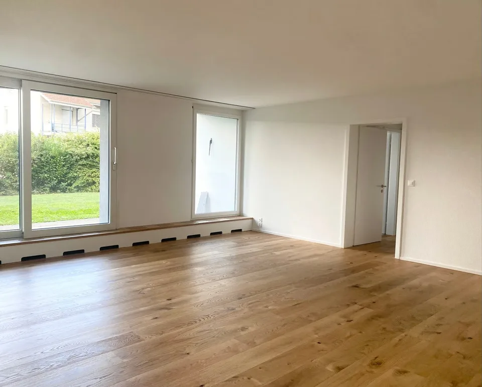 Belle appartement de 3 pièces avec espace jardin à louer