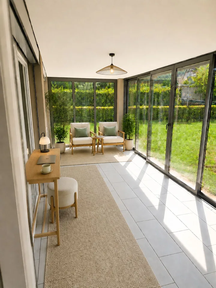 Exklusive 4.5-Zimmer-Gartenwohnung mit 400 m² Privatgarten in Aesch