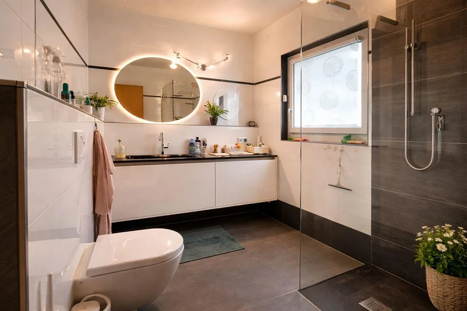 Casa bifamiliare con charme, luce e giardino – foto 9 di 21
