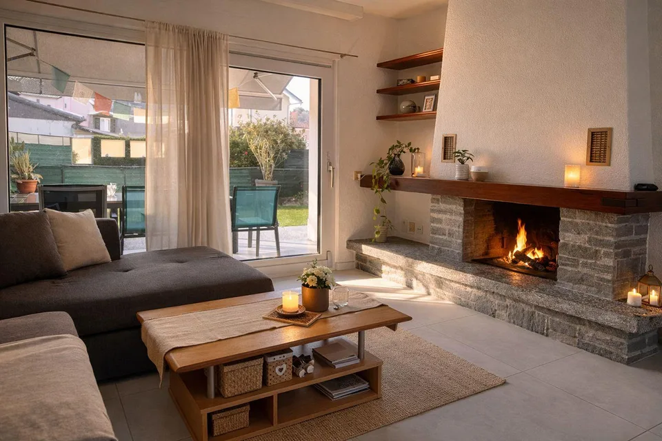 Casa bifamiliare con charme, luce e giardino – foto 6 di 21