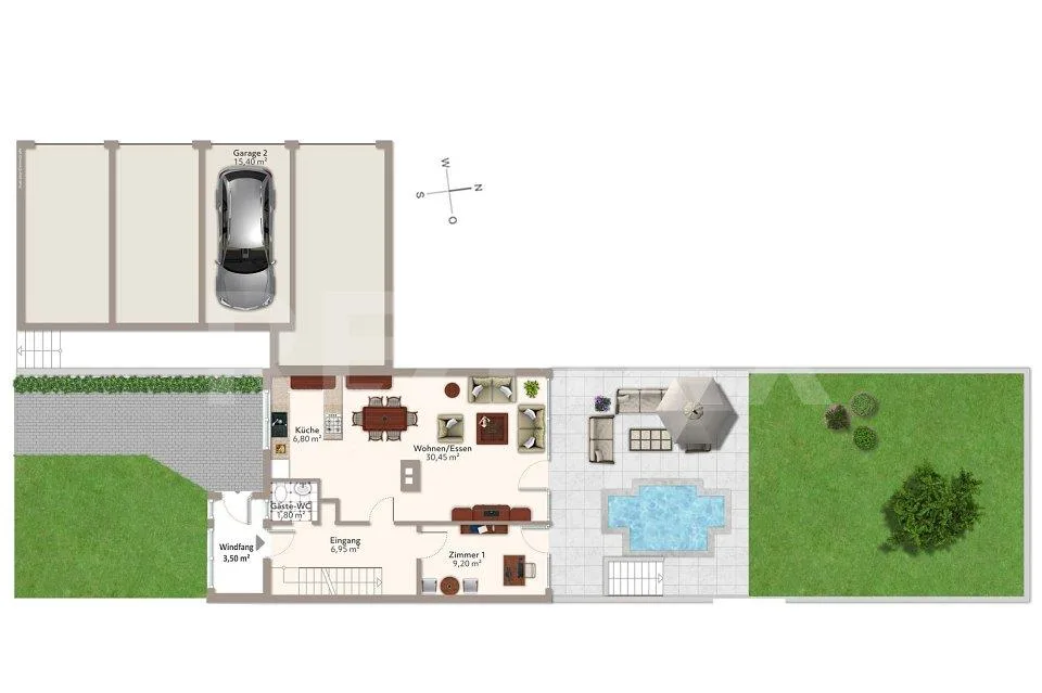 Casa a schiera di 5½ locali con potenziale - La vostra nuova casa vi aspetta – foto 11 di 13