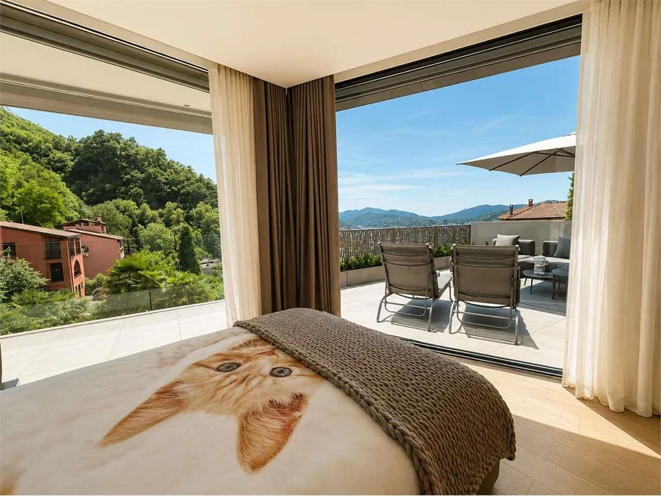 Appartamento di recente costruzione di 5.5 locali a Lugano vista lago – foto 12 di 13