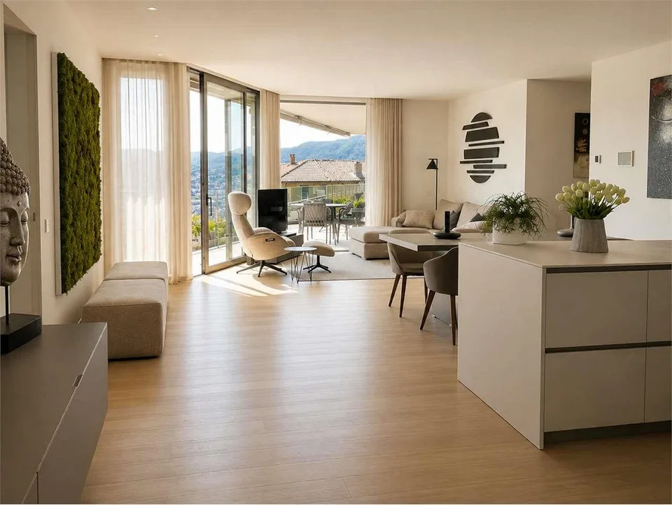 Appartamento di recente costruzione di 5.5 locali a Lugano vista lago – foto 2 di 13