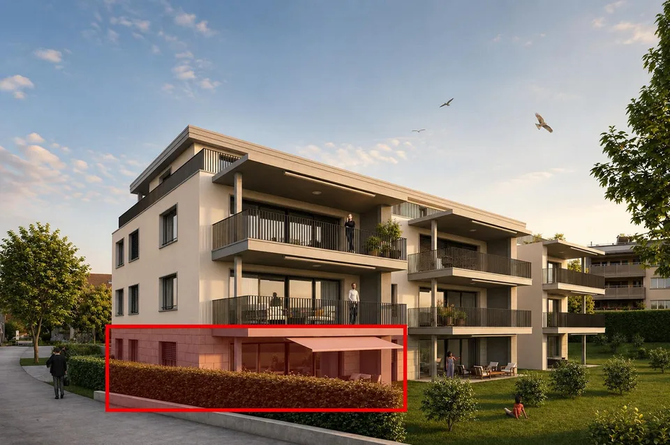 3.5-Zimmer-Gartenwohnung in Arbon EG 01 – Foto 2 von 8