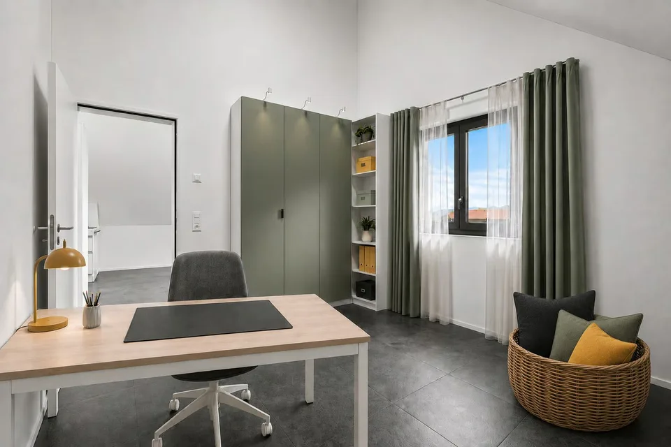 Dachwohnung mit Charakter - 4.5-Zimmer, 152m² Wohnfläche, Raumhöhen >6m und Weitsicht – Foto 3 von 7