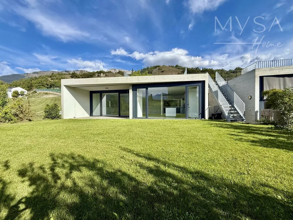 Grimisuat - semi-detached house with 4½ rooms, garden and panoramic terrace – photo 13 of 24