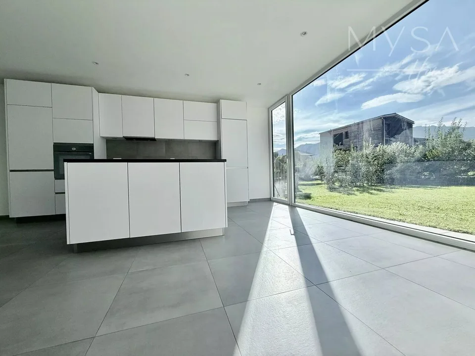 Grimisuat - semi-detached house with 4½ rooms, garden and panoramic terrace – photo 14 of 24