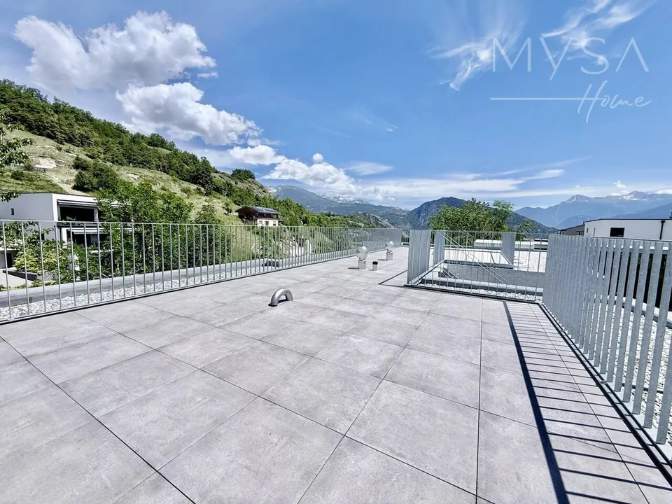 Grimisuat - semi-detached house with 4½ rooms, garden and panoramic terrace – photo 24 of 24
