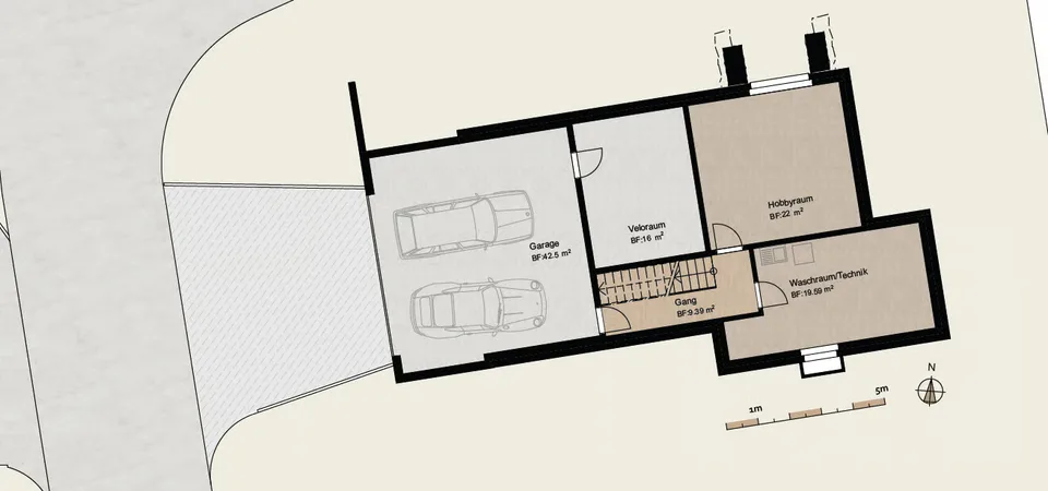 Exclusive 5.5-room single-family house with high-quality ownership standard and spacious garden
