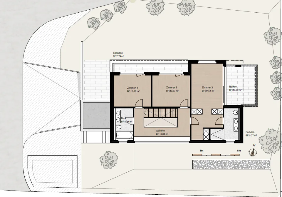 Exclusive 5.5-room single-family house with high-quality ownership standard and spacious garden