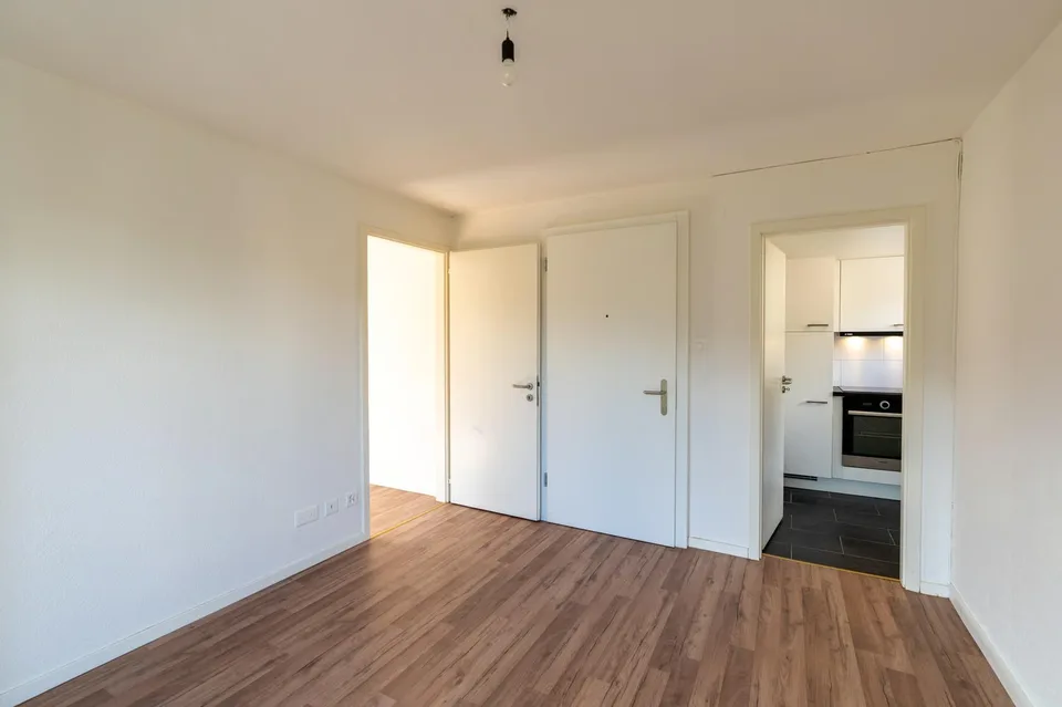 Renovated and bright 2.5 rooms with balcony
