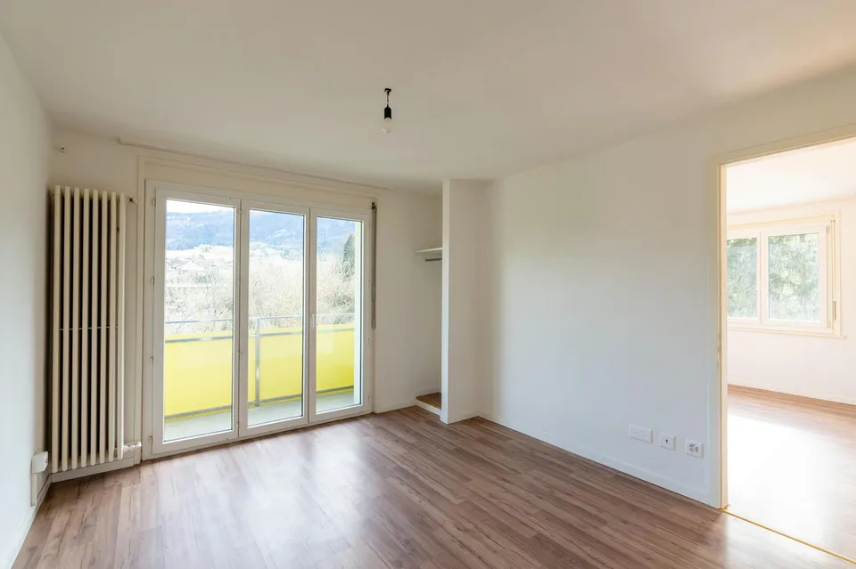 Renovated and bright 2.5 rooms with balcony