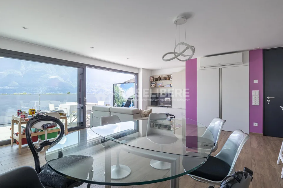 MODERNO ATTICO DI 3.5 CON TERRAZZA A LOCARNO – foto 5 di 18