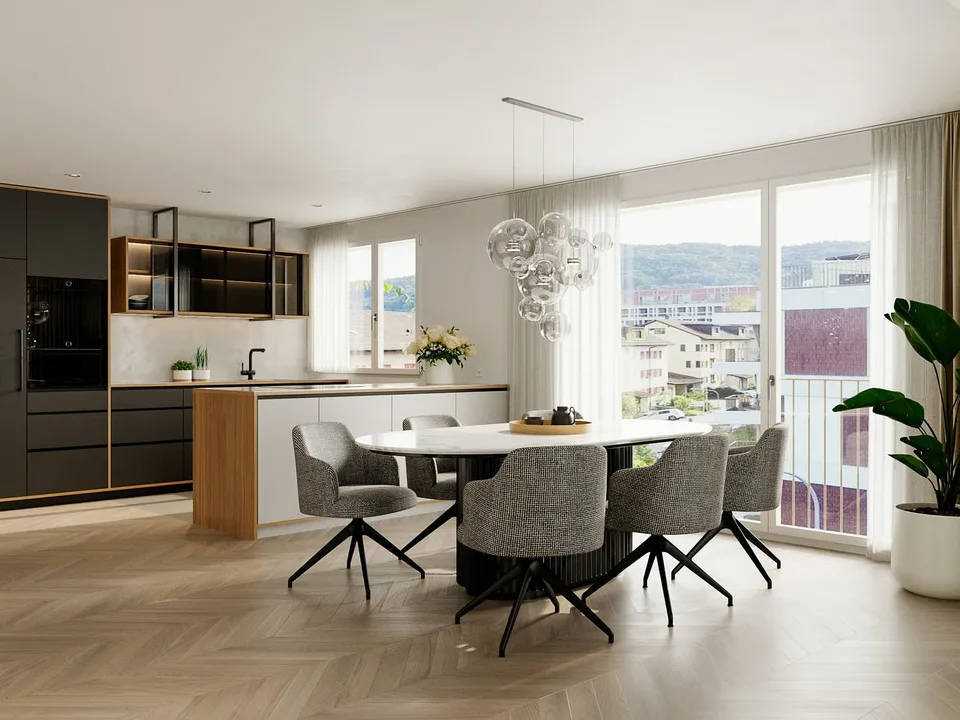 2.5-room apartment with private roof terrace – photo 2 of 9