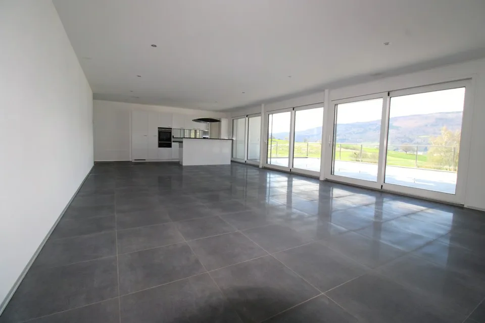 Huge terrace with breathtaking views in a preferred location