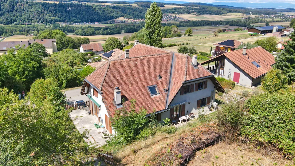 Einzelvilla mit 2 Wohnungen in Seigneux / VD – Foto 3 von 29