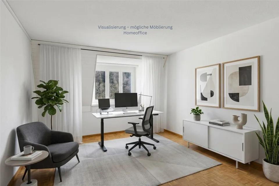 Spacious 5.5-room maisonette apartment. Lots of space. Many possibilities - A home with perspective – photo 7 of 12