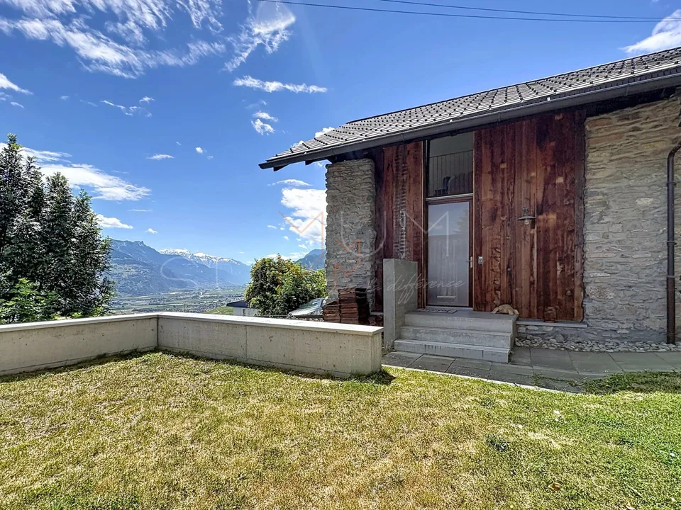 Fienile - Stalla ristrutturata con vista e giardino a Savièse – foto 10 di 13