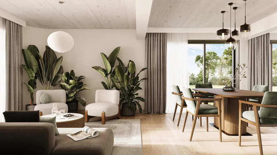 5 pezzi con giardino di 395 m² – foto 3 di 6