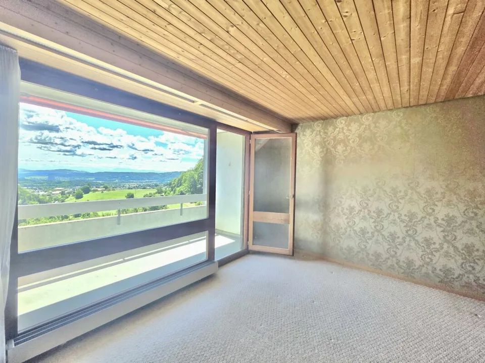 Large 1.5-room apartment with beautiful view, near the forest
