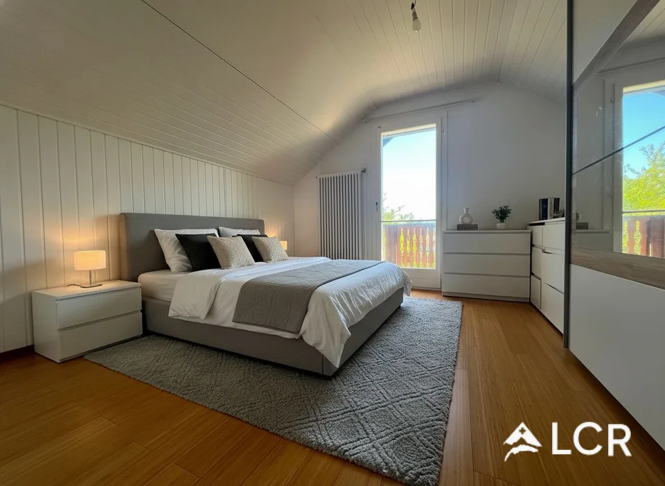 Beautiful individual house with 6 rooms / 4 bedrooms / 2 bathrooms / 3 parking spaces / electric charging station