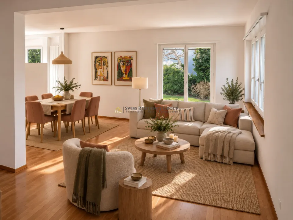 Casa bifamiliare con vista sul lago e grande giardino (temporanea) – foto 2 di 9