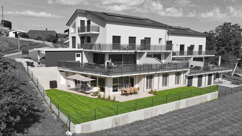 Magnifico appartamento 4.5 locali con giardino a Fétigny – foto 21 di 22