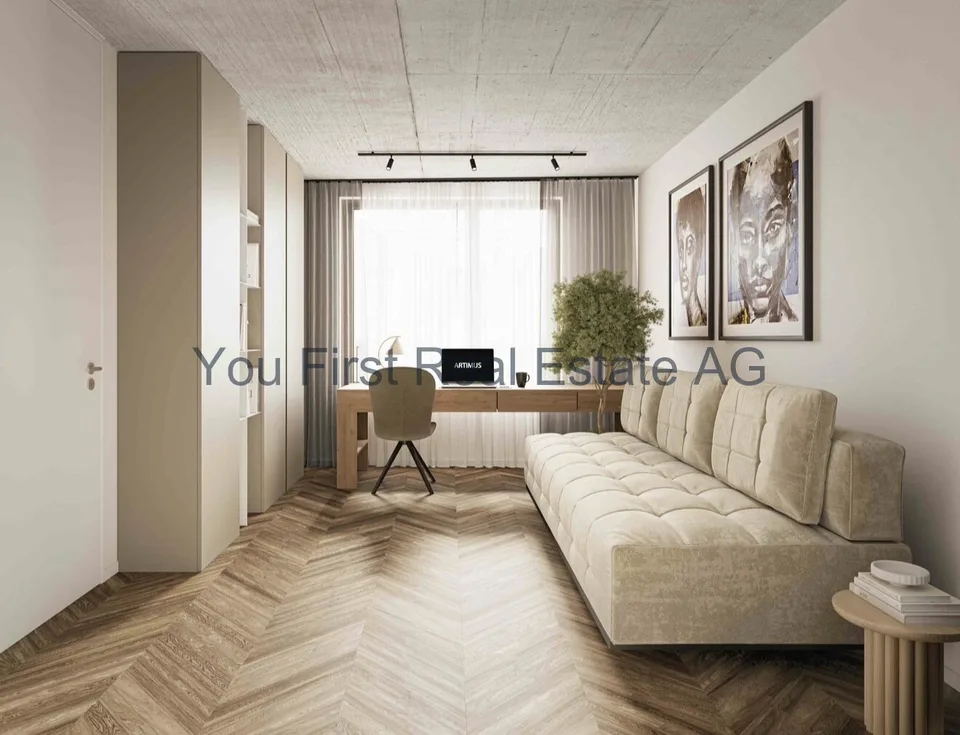 Wohnung W03  3.5-Zimmer Geschosswohnung mit Loggia – Foto 2 von 8