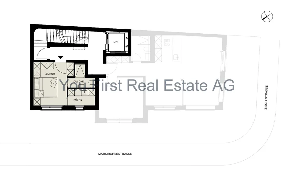 RESERVIERT-Wohnung W05  Modernes Microapartment – Foto 4 von 4