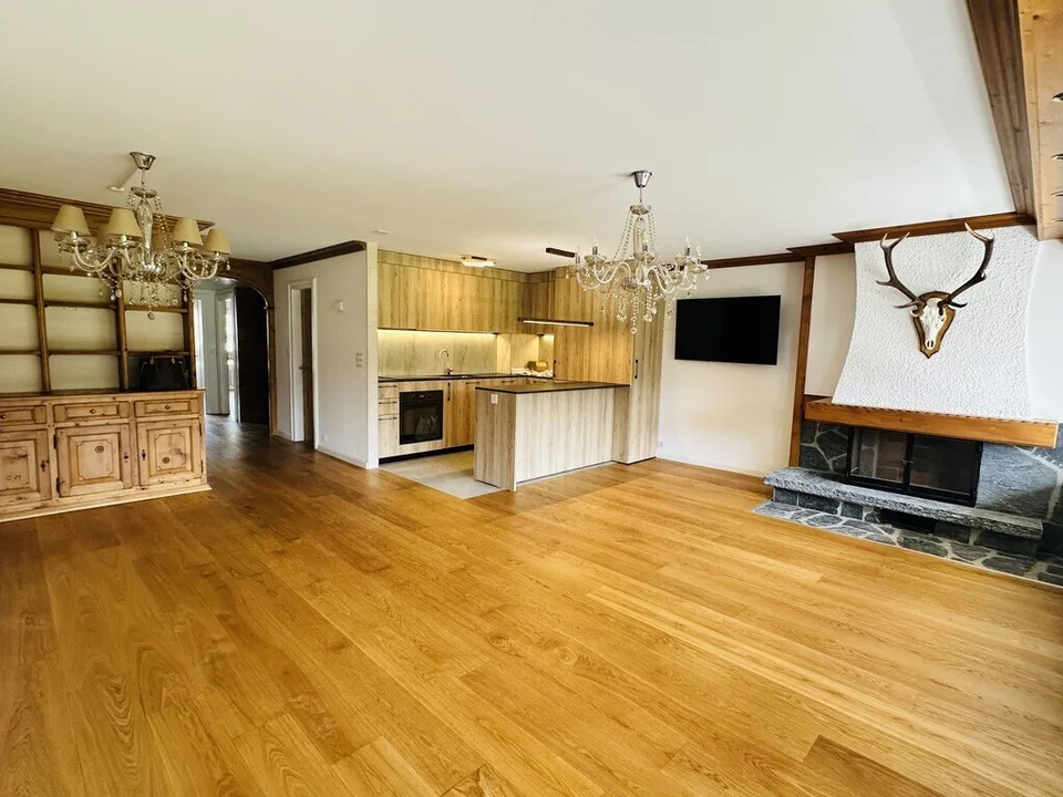 Magnificent 3.5 room renovated apartment on the golf course