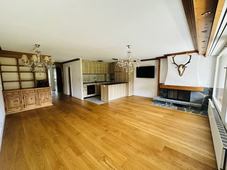 Magnificent 3.5 room renovated apartment on the golf course