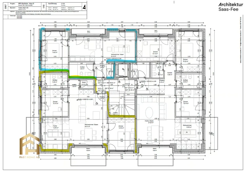 Progetto di nuova costruzione esclusivo: Elegante appartamento di 2,5 stanze – foto 12 di 12