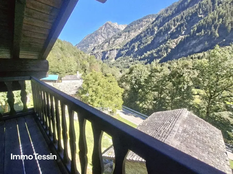 Ein wahres Alpenparadies: Authentisches und saniertes Rustico & ein unabhängiges Atelier und 3 Parzellen voller Freiheit auf 11000 m2 Grund – Foto 5 von 13