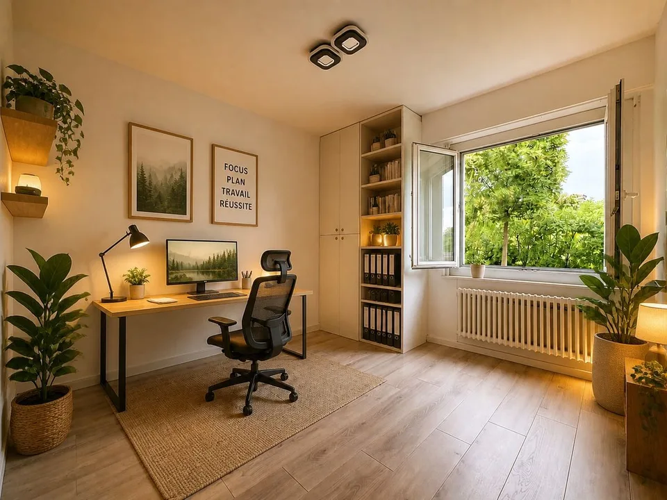 Entre lac et ville, l'appartement qui coche toutes les cases – photo 6 sur 9