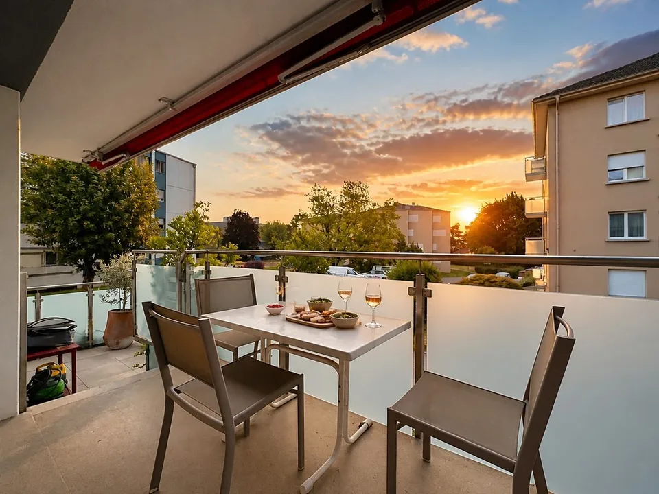 Entre lac et ville, l'appartement qui coche toutes les cases – photo 8 sur 9