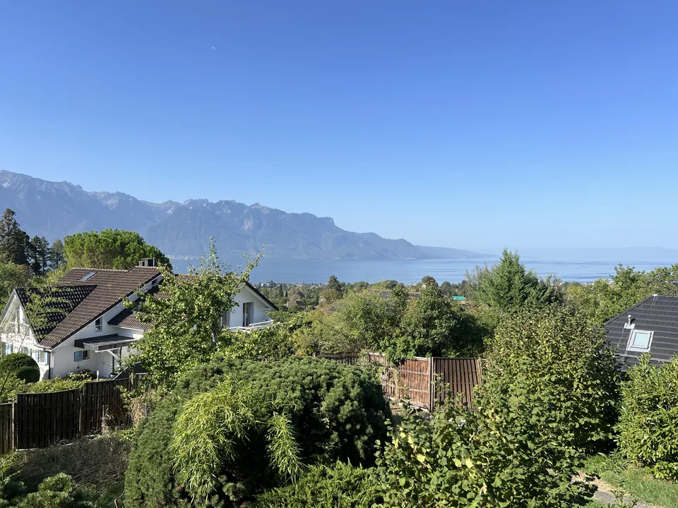 Bellissimo terreno con vista libera sul lago a Blonay – foto 2 di 2