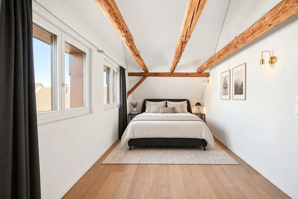 Une maison où se sentir bien : maison jumelée de 5,5 pièces avec jardin et terrasse