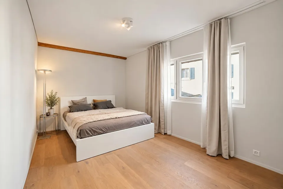 Une maison où se sentir bien : maison jumelée de 5,5 pièces avec jardin et terrasse