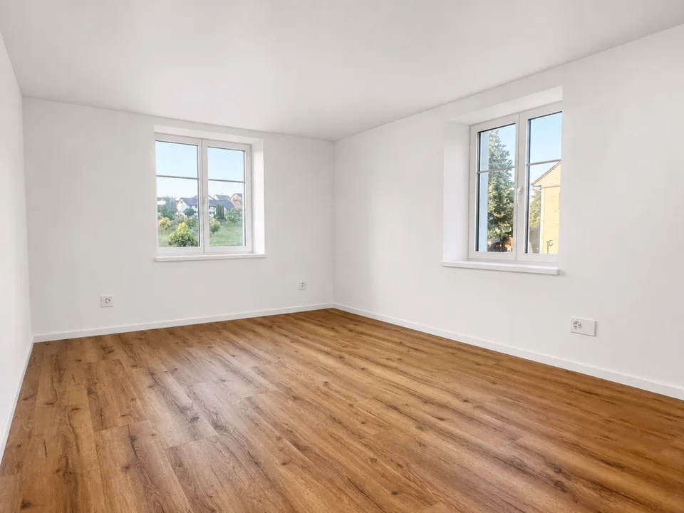 Stilvoll renovierte 3-Zimmer-Wohnung mit grossem, gedecktem Sitzplatz