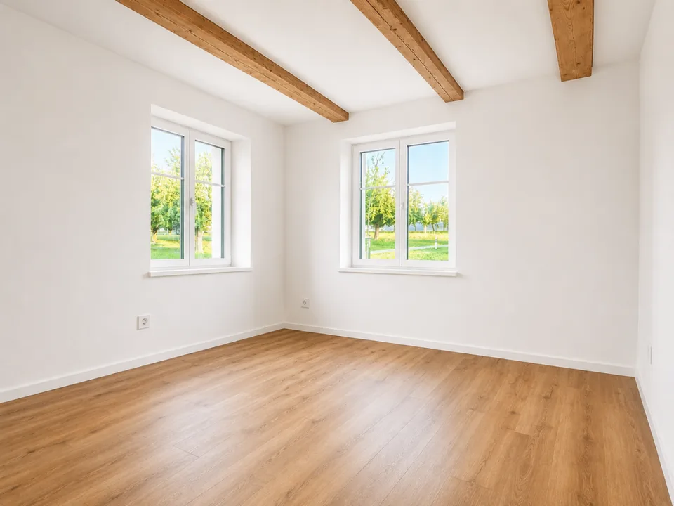 Stilvoll renovierte 3-Zimmer-Wohnung mit grossem, gedecktem Sitzplatz
