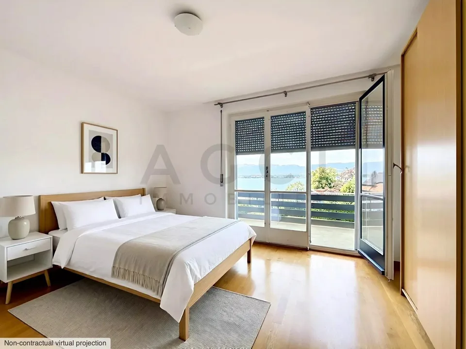 Magnifique villa avec vue panoramique et accès privé au lac ? Anières
