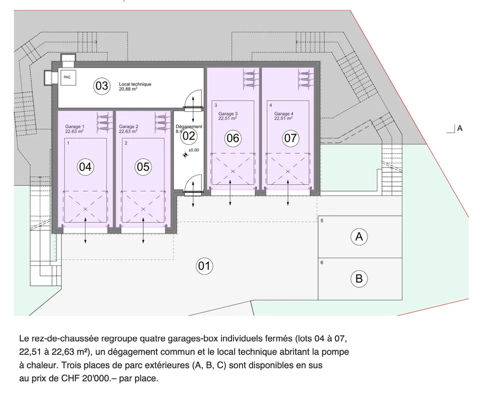 Appartement 3.5 pièces au 1er étage ouest – Foto 8 von 9