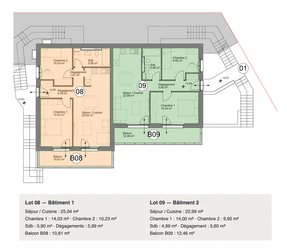 Appartement 3.5 pièces au 1er étage ouest – Foto 6 von 9