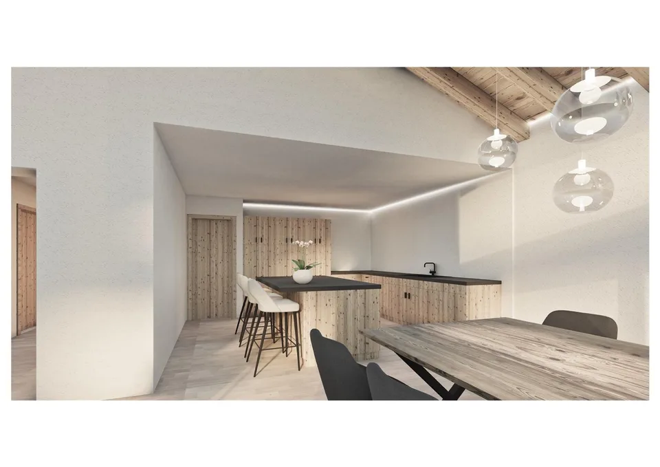 Super duplex de 4.5 pièces en cours de construction au Levron – photo 6 sur 13