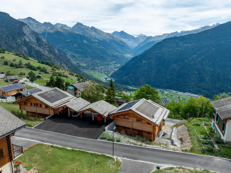 Super duplex de 4.5 pièces en cours de construction au Levron – photo 11 sur 13